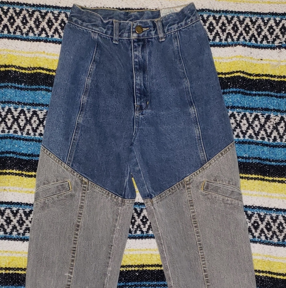 Original 1980's Women's Jordache 2 Tone Jeans
